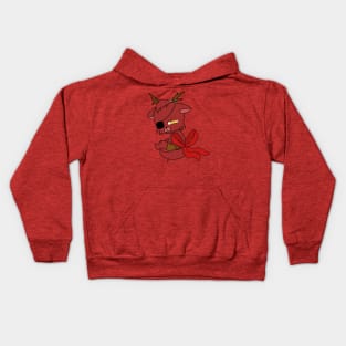 Cute foxy chibi (fnaf) Kids Hoodie